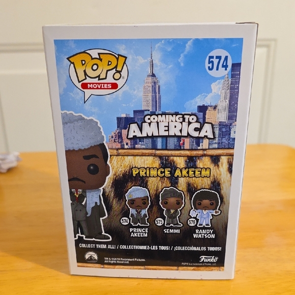 Funko Pop Prince Akeem in Gray and Black - Picture 3 of 4